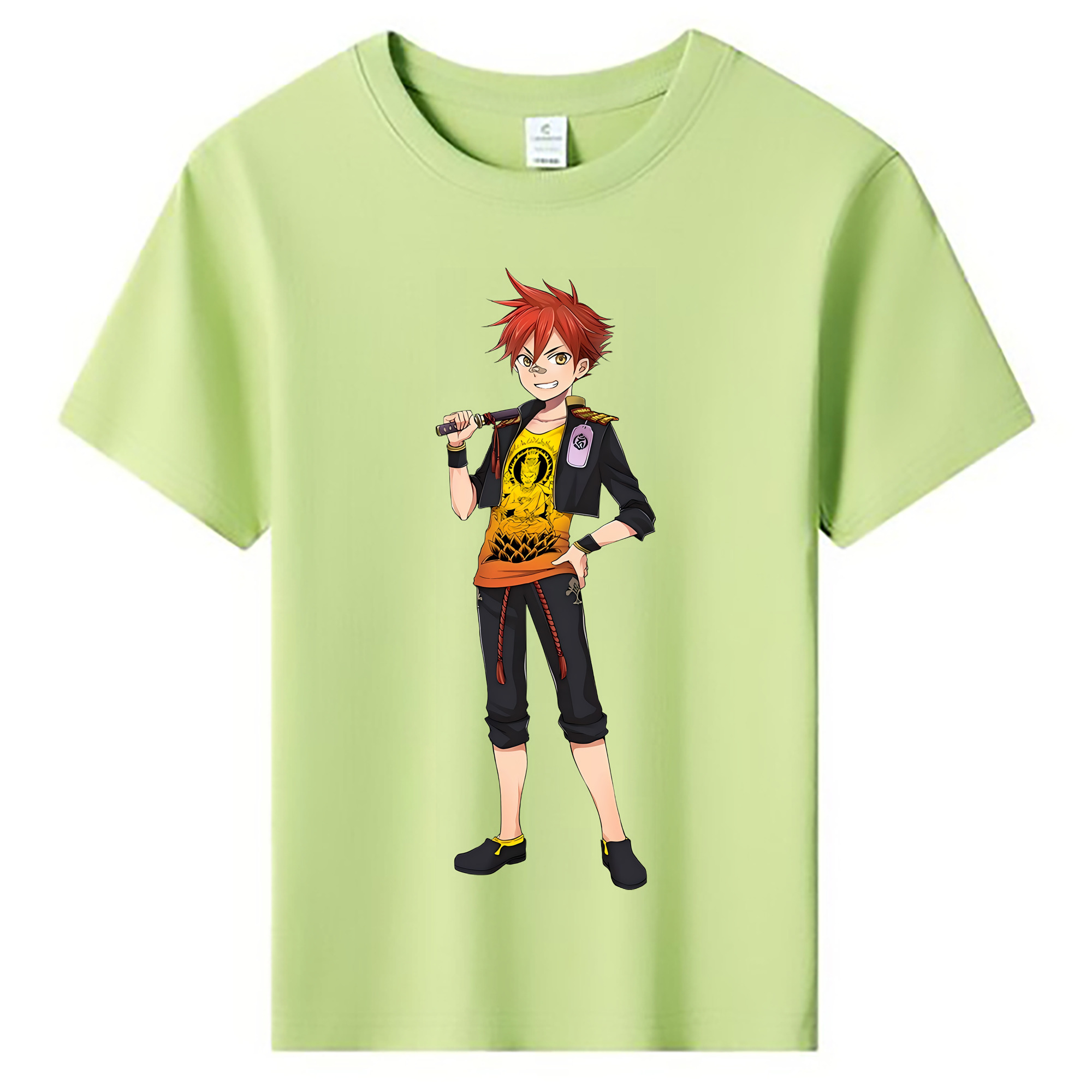 （画像用） 刀剣乱舞 Touken Ranbu 綿100％キッズTシャツ（フロントプリント）